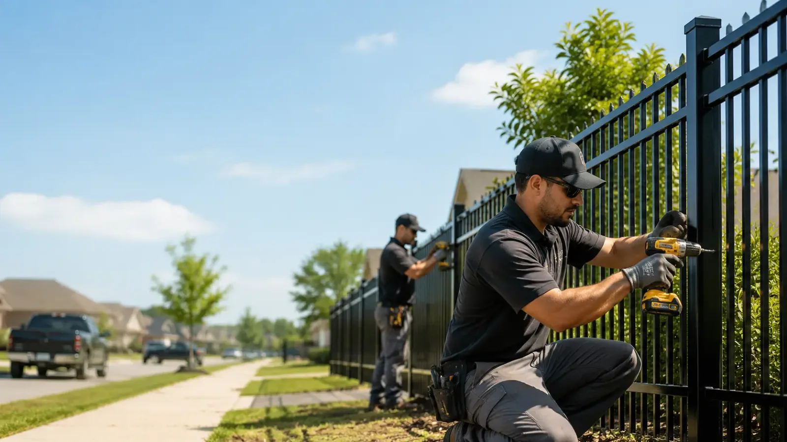 Metal Fence Installation in Calverton, NY